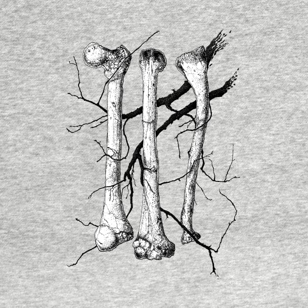 Branches & Bones by Averinartprint